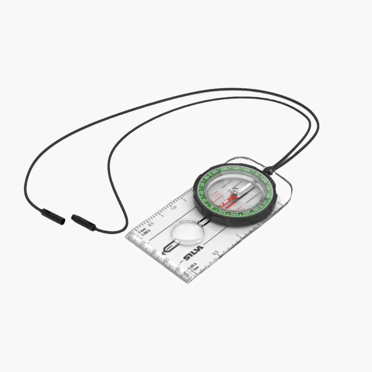 Silva Ranger Kompass mit Leuchtmarkierungen & Deklinationsskala