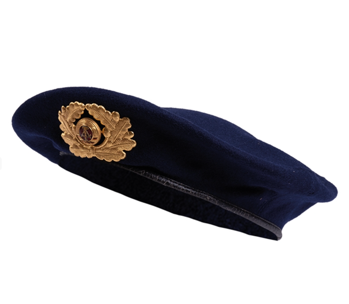 NVA Volksmarine Barett – Original Blau, gebraucht