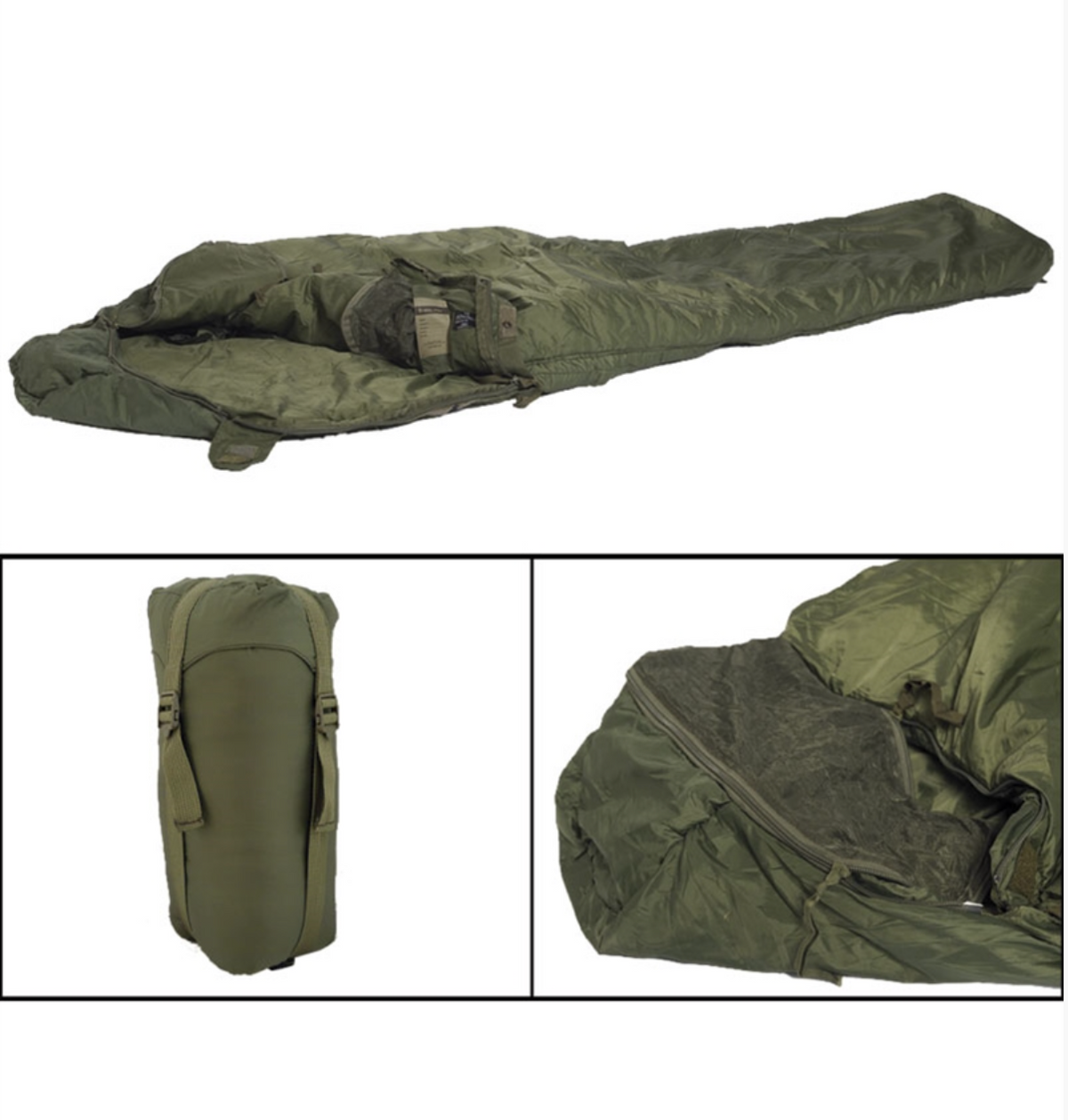 Grand Canyon Tactical 5 Schlafsack Oliv – bis -23 °C