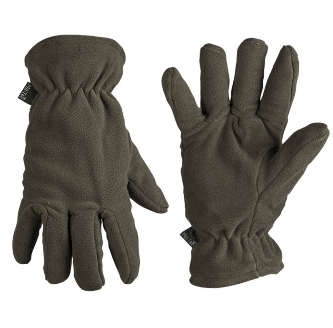 MFH Fleece-Fingerhandschuhe Thinsulate™ Oliv
