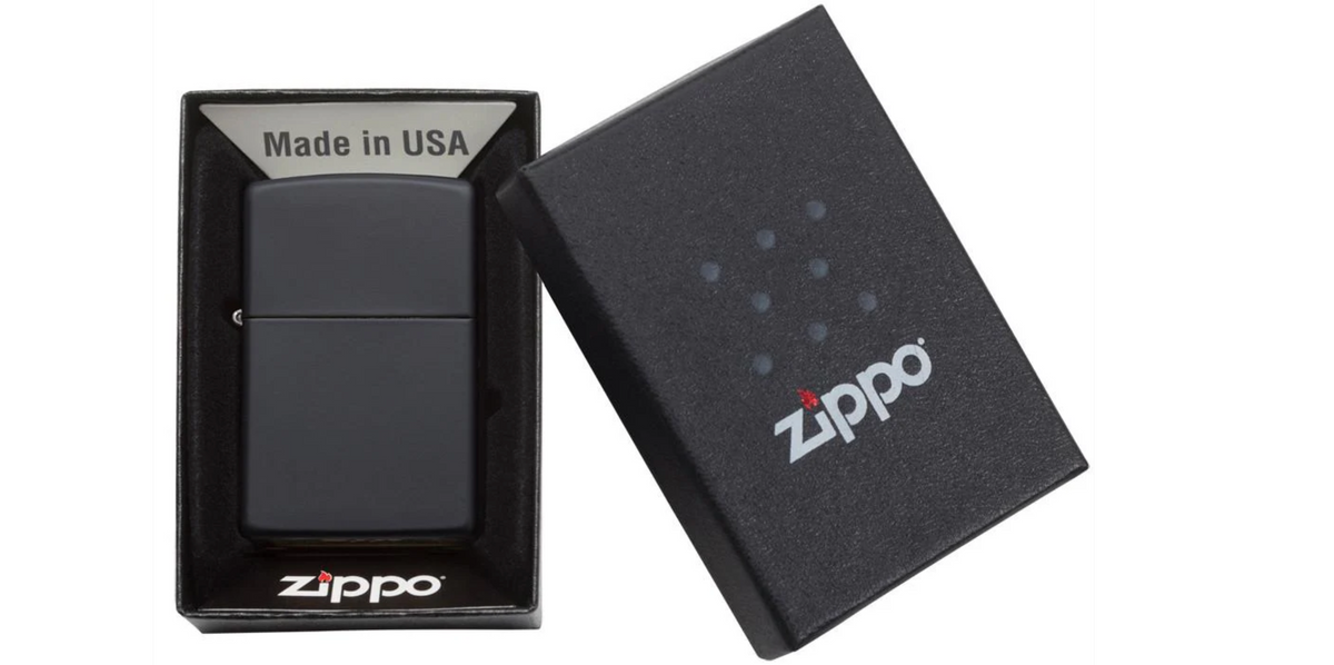 Zippo Benzin-Sturmfeuerzeug Chrom Gebürstet – Original Div.Farben