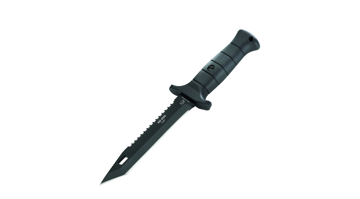 Bw Kampfmesser KM 4000 – Tanto-Klinge mit Rückensäge