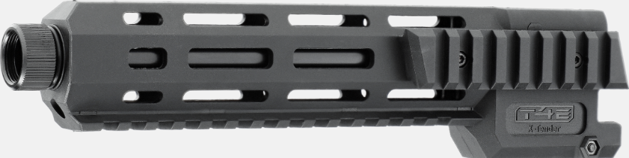T4E TR 50 X-Tender – Mündungsvorsatz mit Picatinny & M-LOK