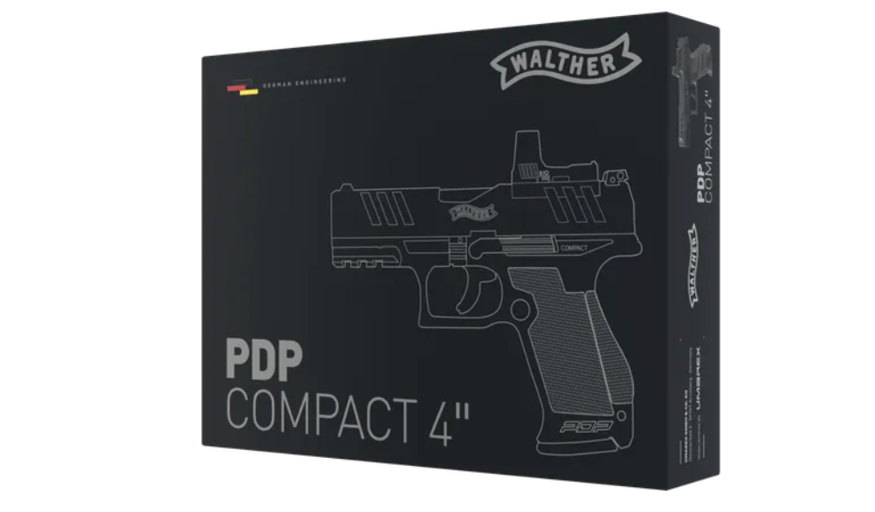 Walther PDP Compact 4" Set 4,5 mm BB CO₂ Airgun < 3,0 J