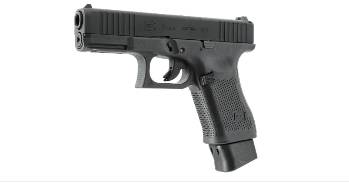 Glock 19 Gen5 MOS CO2-Airpistole 4,5 mm BB, < 2,0 J