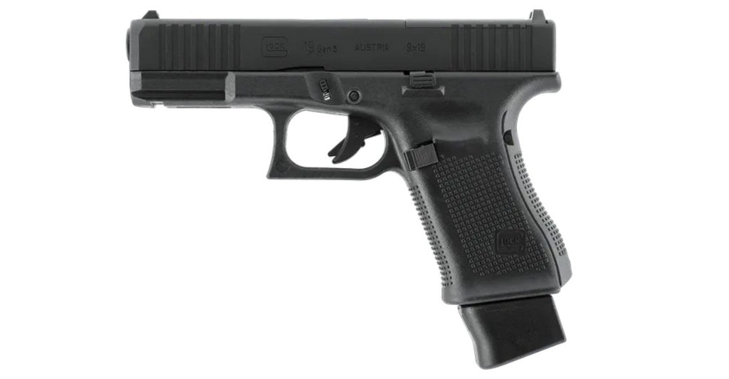 Glock 19 Gen5 MOS CO2-Airpistole 4,5 mm BB, < 2,0 J