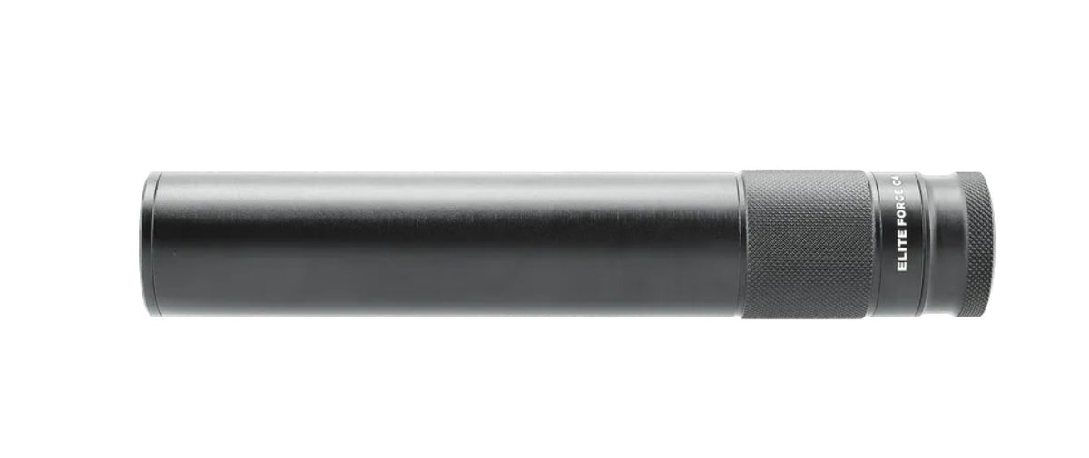 Elite Force C4 Mock Suppressor Aluminium M14x1 links 200 mm