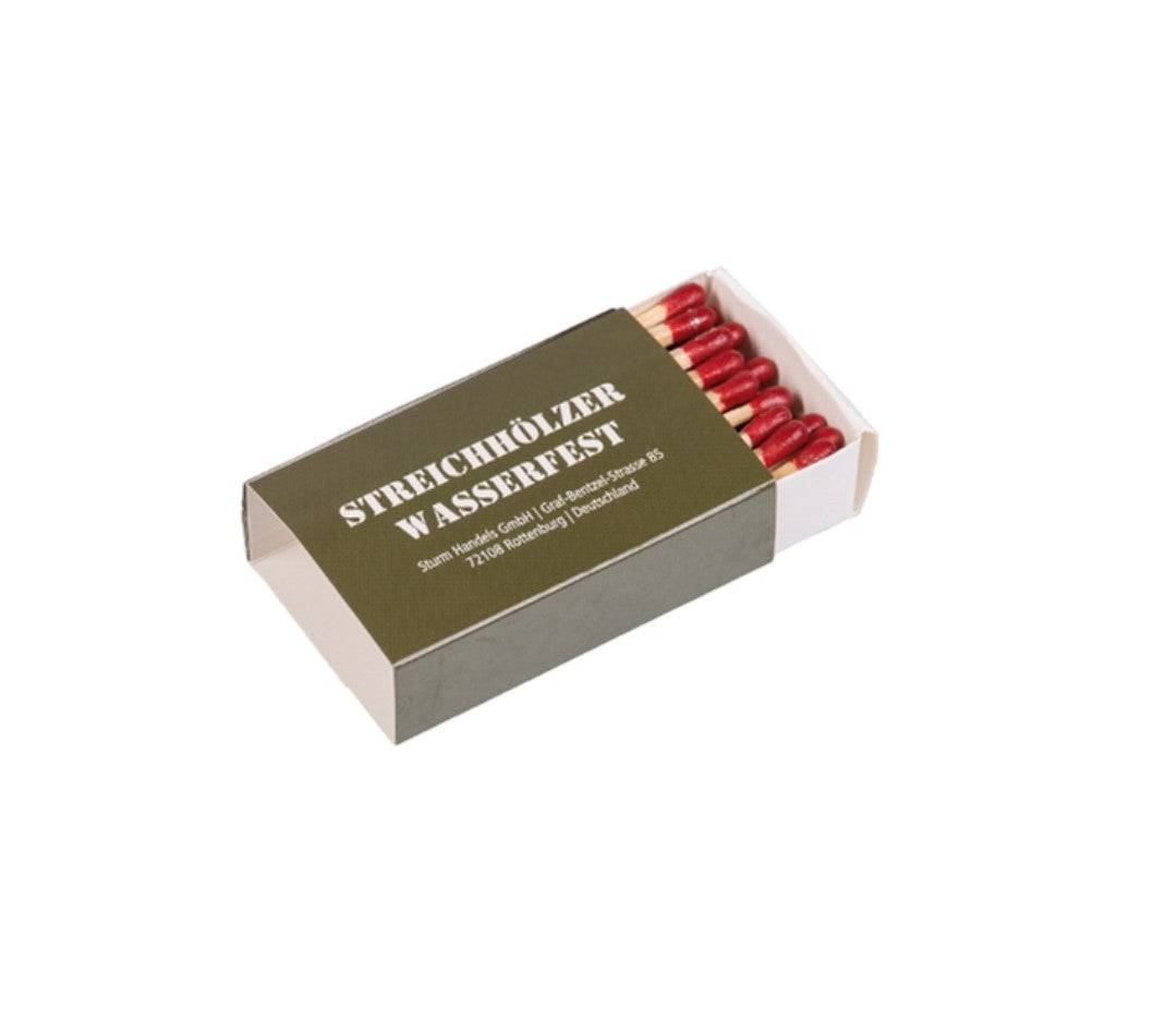 Mil-Tec Wasserfeste Streichhölzer 4er Pack – 140 Stück