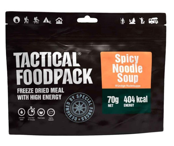 Tactical Foodpack Spicy Noodle Soup – Würzige Nudelsuppe 70 g