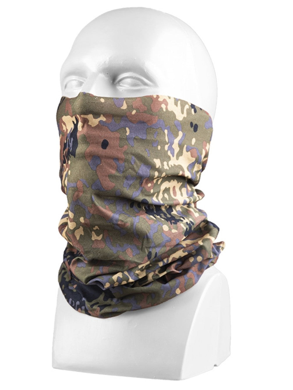 Mil-tec Multifunktionstuch einfärbig – Nahtlos, 100% Polyester