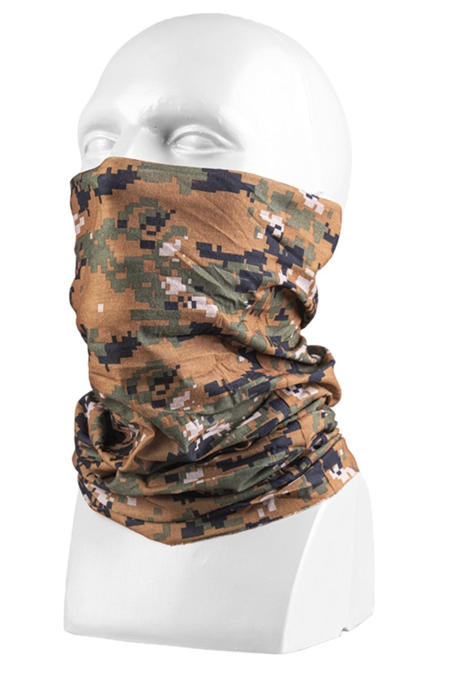 Mil-tec Multifunktionstuch einfärbig – Nahtlos, 100% Polyester