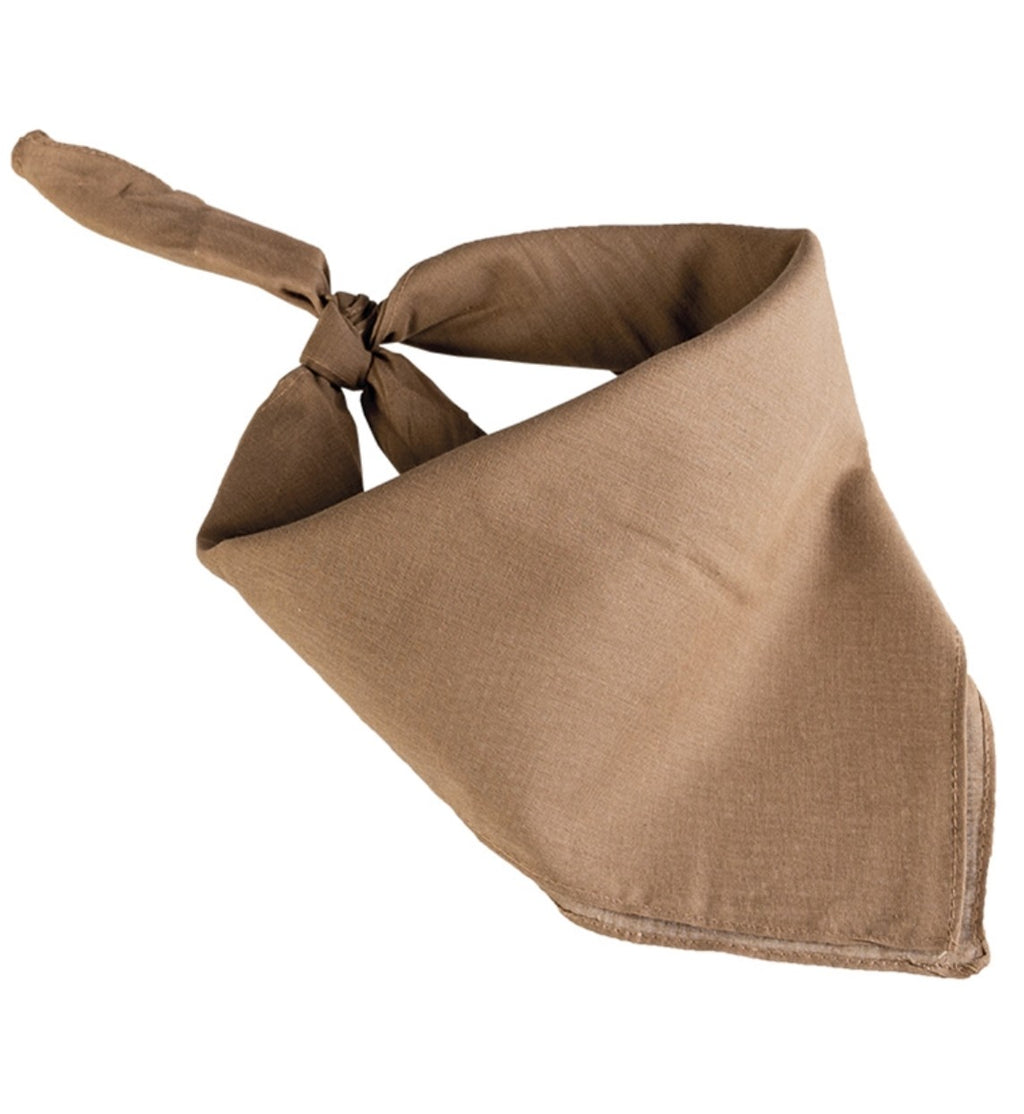 Mil-tec Bandana 55×55 cm – 100 % Baumwolle, div. Farben