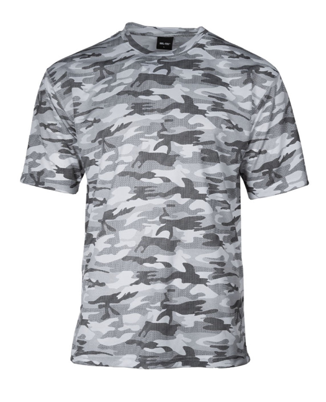 Mil-tec T-Shirt Mesh Urban – Camouflage, atmungsaktiv