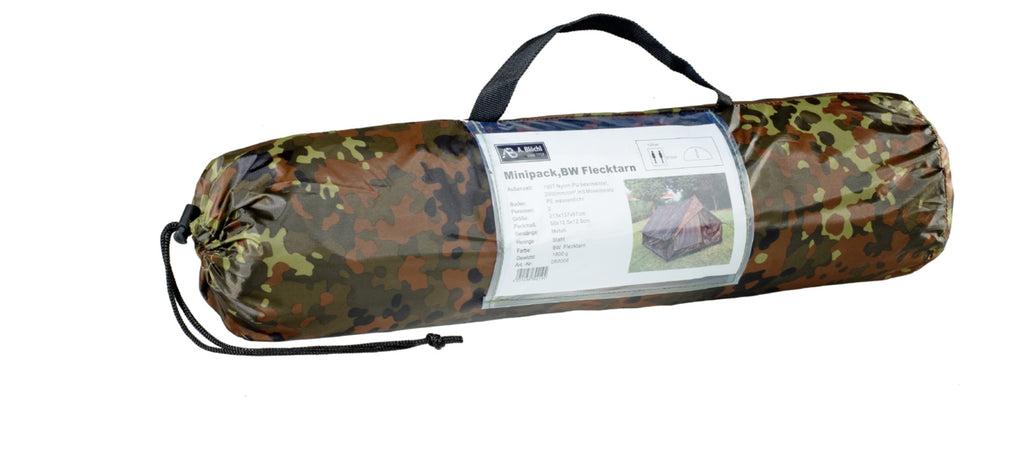 Anton Blöchl Minipack Ranger 2-Mann-Zelt Flecktarn