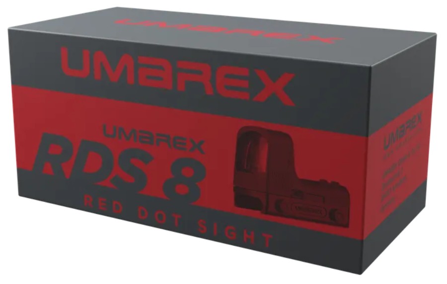 Umarex RDS 8 Red Dot Sight – 8 MOA Leuchtpunktvisier