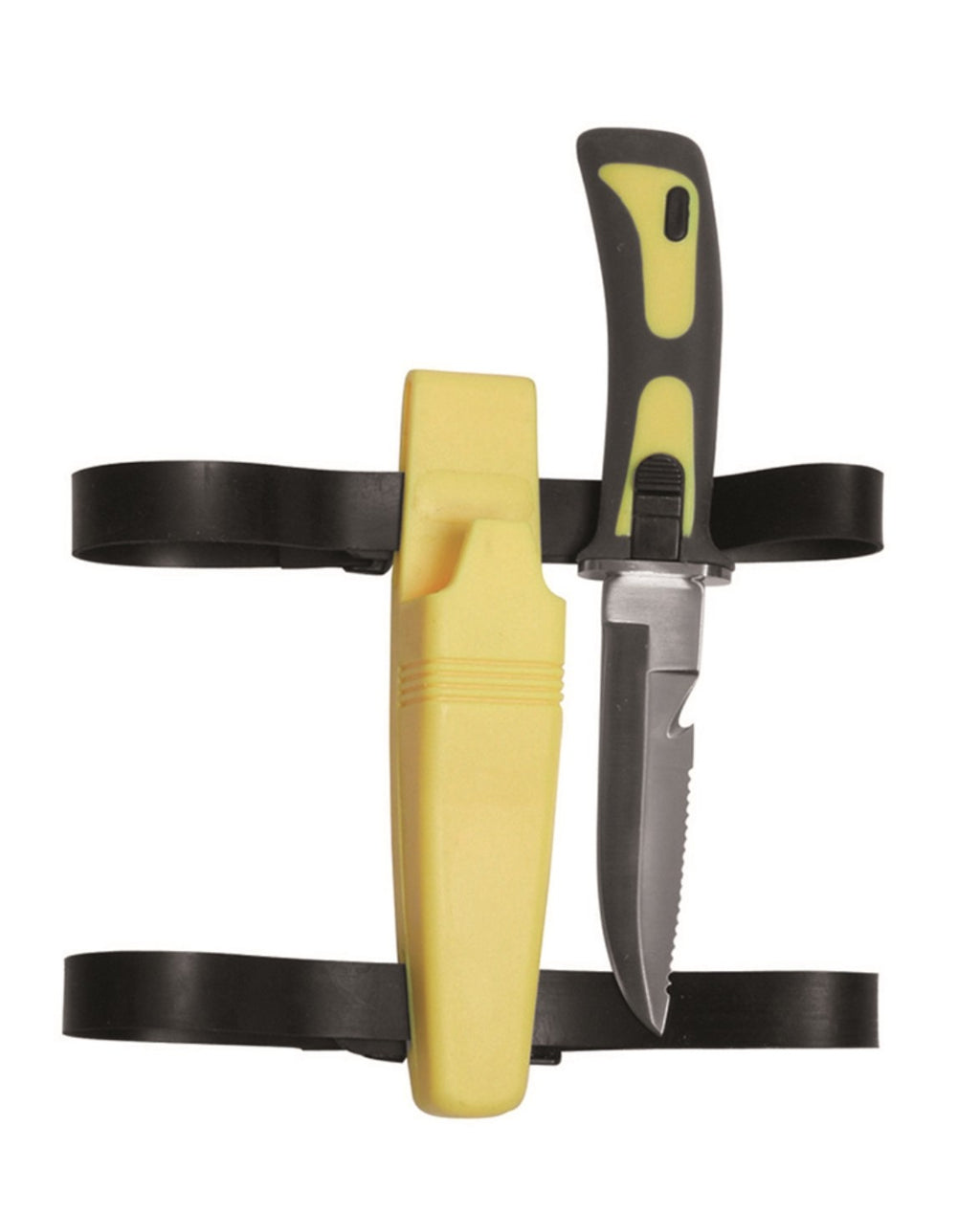 MFH Tauchermesser Basic mit Beinholster, feststehende Klinge