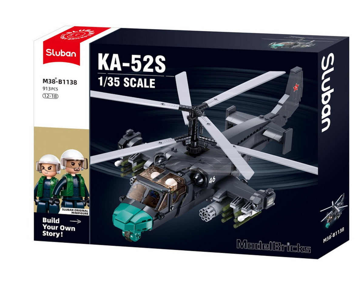 Sluban KA-52S Kanonenboot kampfhubschrauber M38-B1138