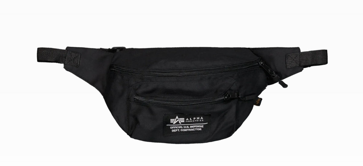 Alpha Industries Big Waist Bag schwarz