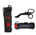 Rhino Rescue Tourniquet-Set mit Tasche & Schere – Schwarz