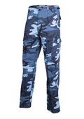 Mil-tec US BDU Kampfhose Sky Blue – Poly-Baumwolle
