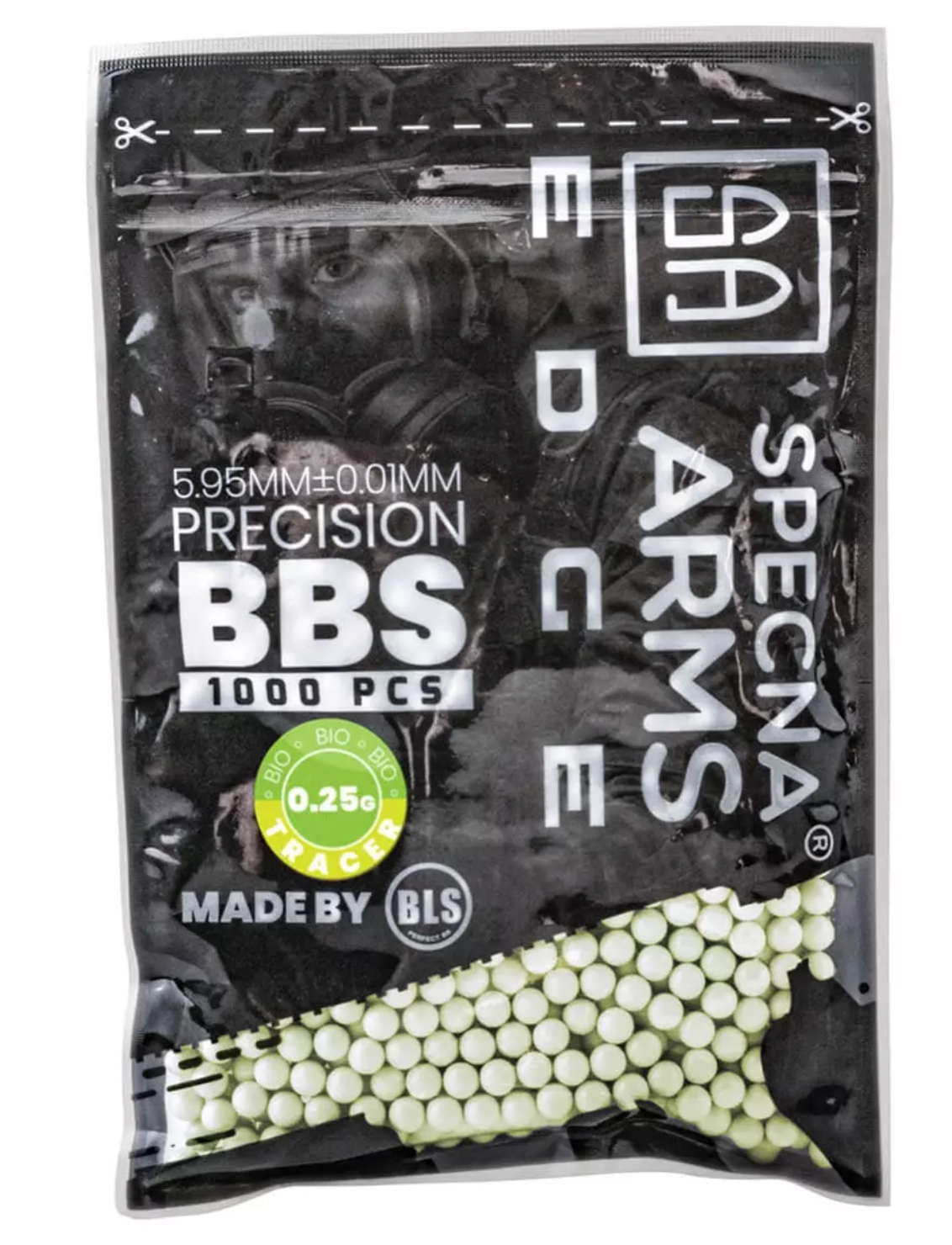 Specna Arms EDGE™ Tracer BIO Präzisions-BBs 0,25–0,30 g