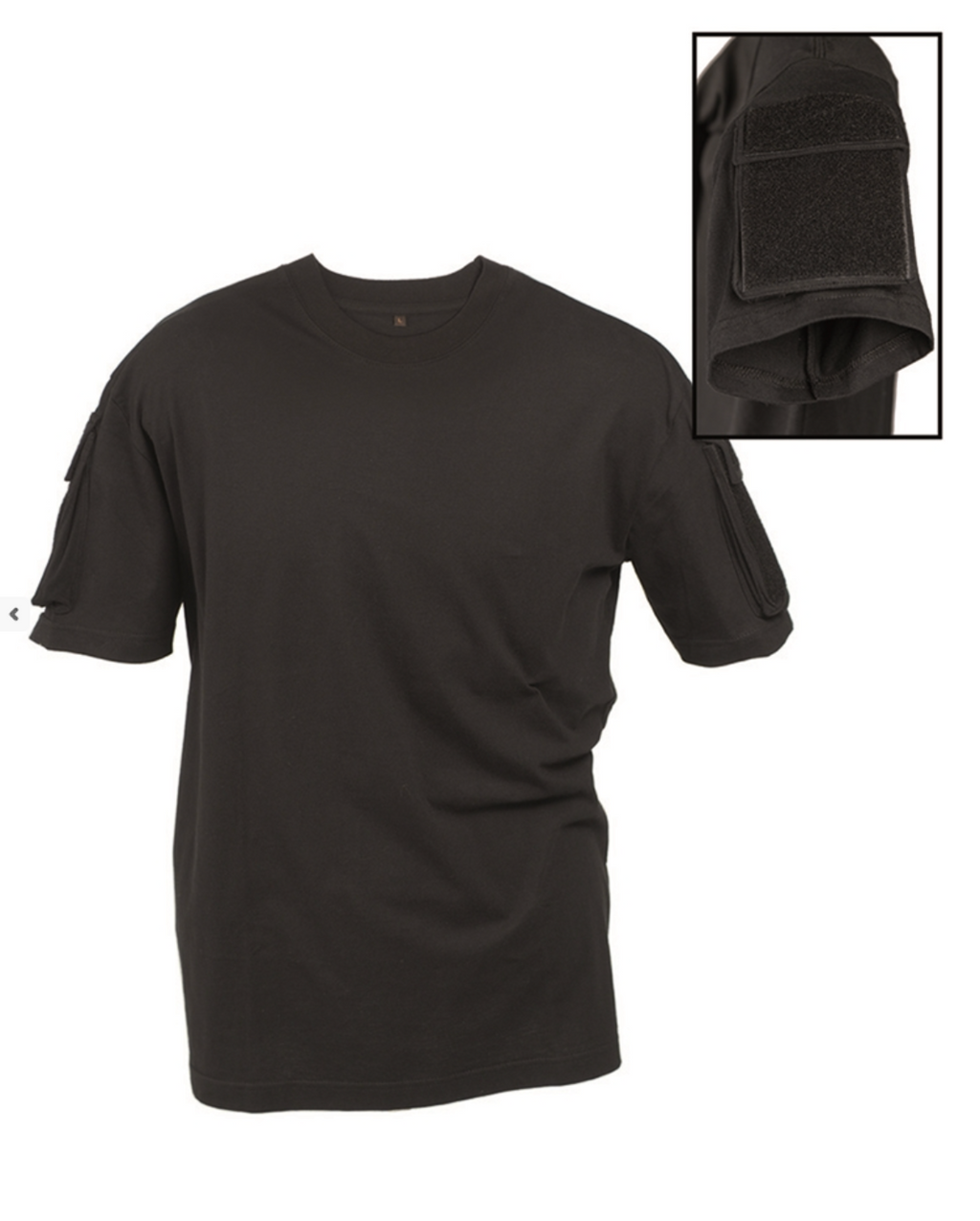 Mil-tec Tactical T-Shirt mit Klett – div. Farben