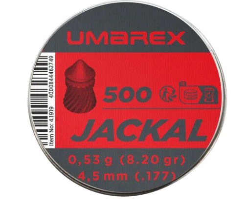 Umarex Jackal Diabolos 4,5 mm, Spitzkopf, 0,53 g, 500 Stk.