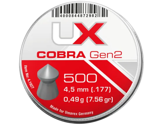 Umarex UX Cobra Diabolos Gen2 4,5 mm, Spitzkopf, 2500 St.
