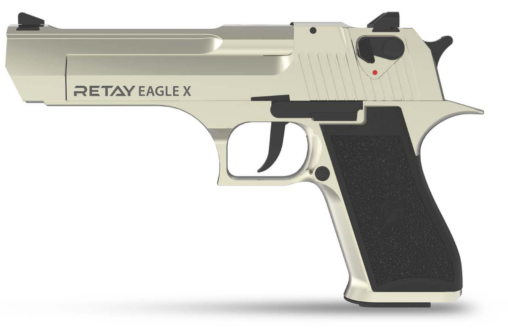 Retay Eagle X 9mm PAK Schreckschuss-Pistole satiniert 17+1