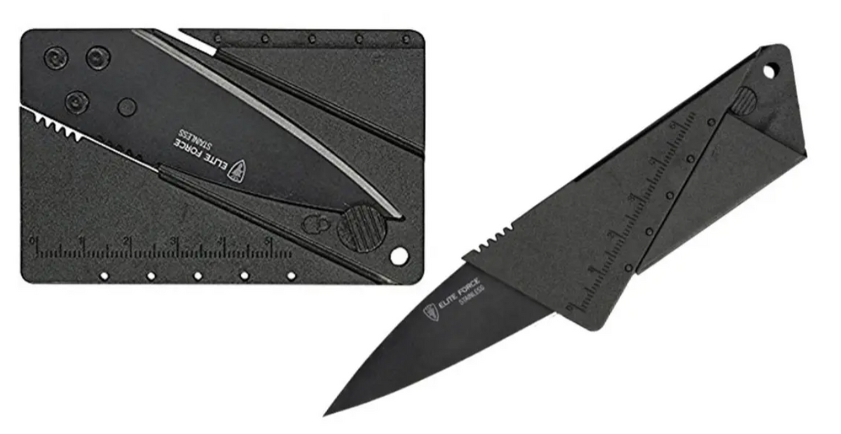 Elite Force Missionsmesser – Klappmesser im Kartenformat