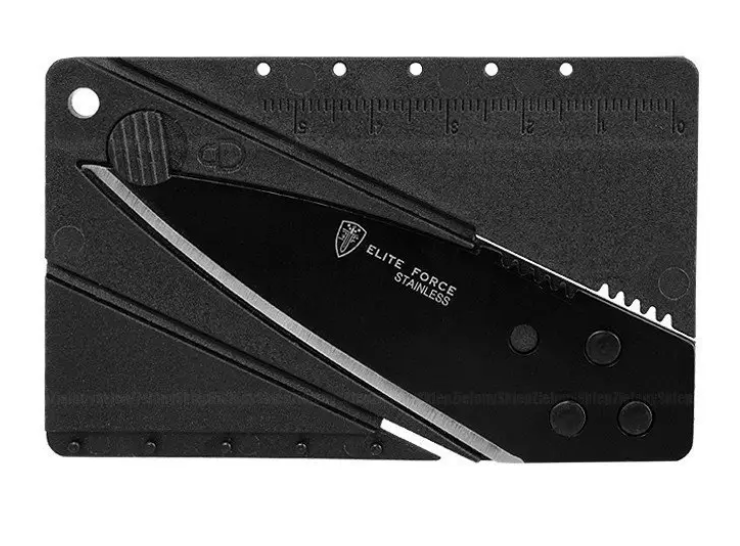 Elite Force Missionsmesser – Klappmesser im Kartenformat