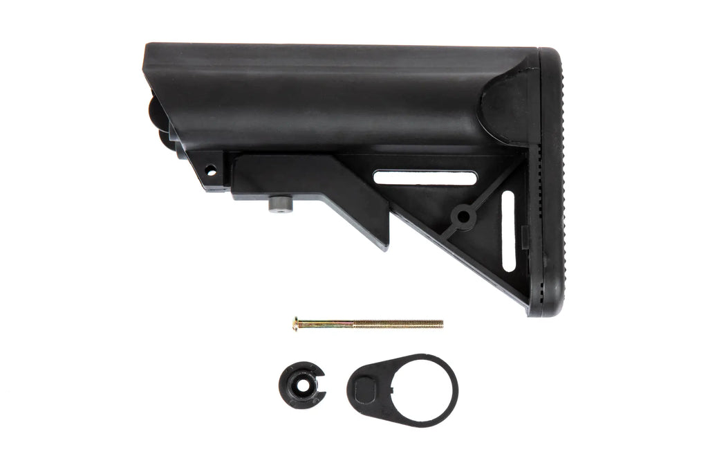 Specna Arms SF Stock Schaft – verstellbar, schwarz, M4/M16
