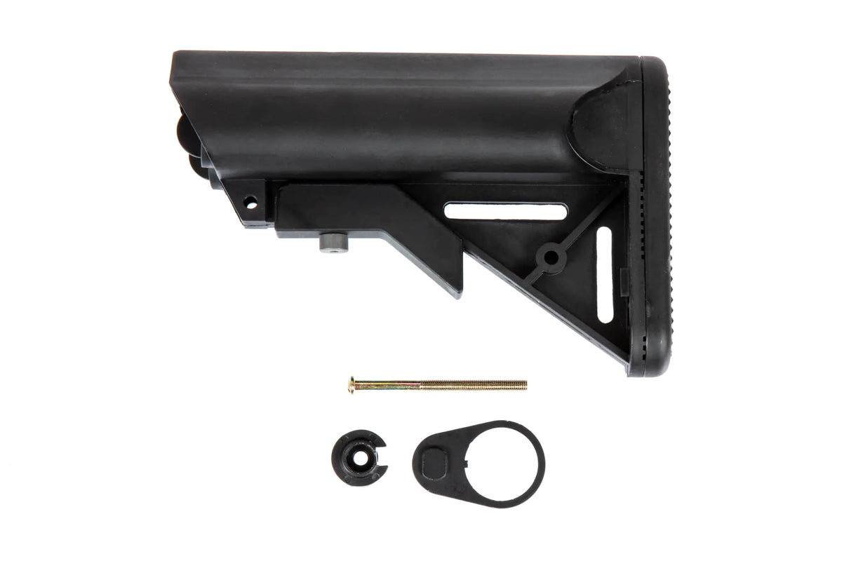 Specna Arms SF Stock Schaft – verstellbar, schwarz, M4/M16