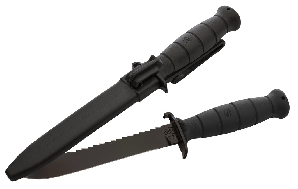 Glock Feldmesser mit Saegerücken - Bundesheer Kampfmesser