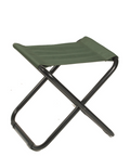 Mil-Tec Klappstuhl ohne Lehne Oliv – 100 kg Belastbarkeit
