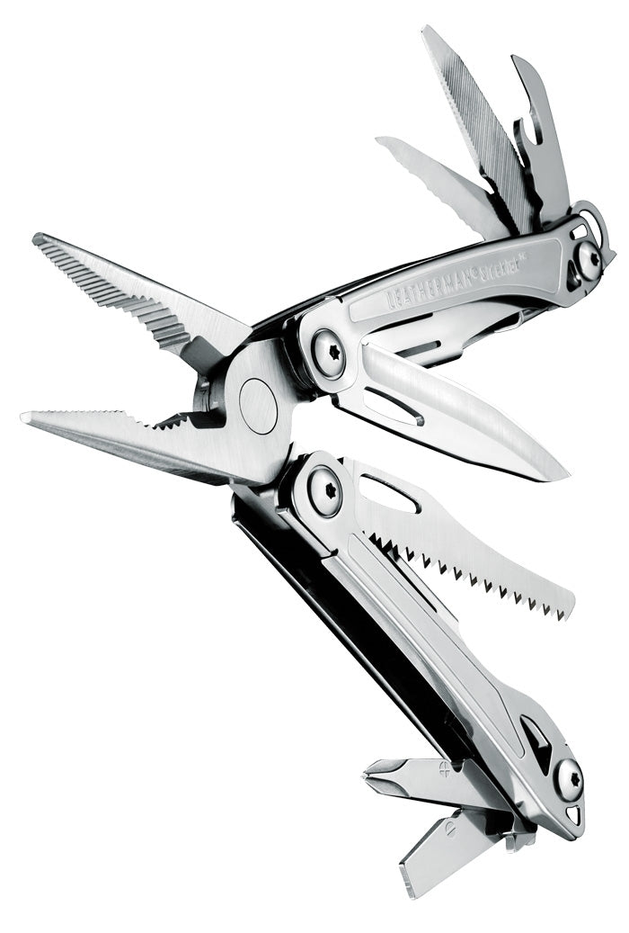 Leatherman Sidekick Multitool aus Edelstahl mit Etui
