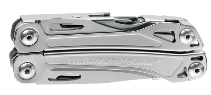 Leatherman Sidekick Multitool aus Edelstahl mit Etui