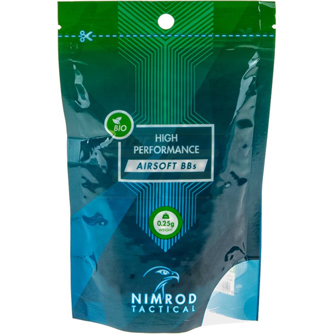 Nimrod Tactical Bio BBs High Performance 0,20g–0,28g