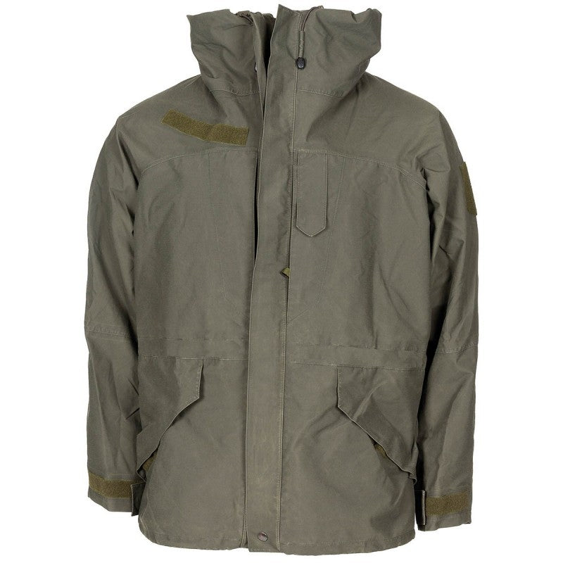 Österr. BH Regenjacke, oliv, Goretex, gebr.