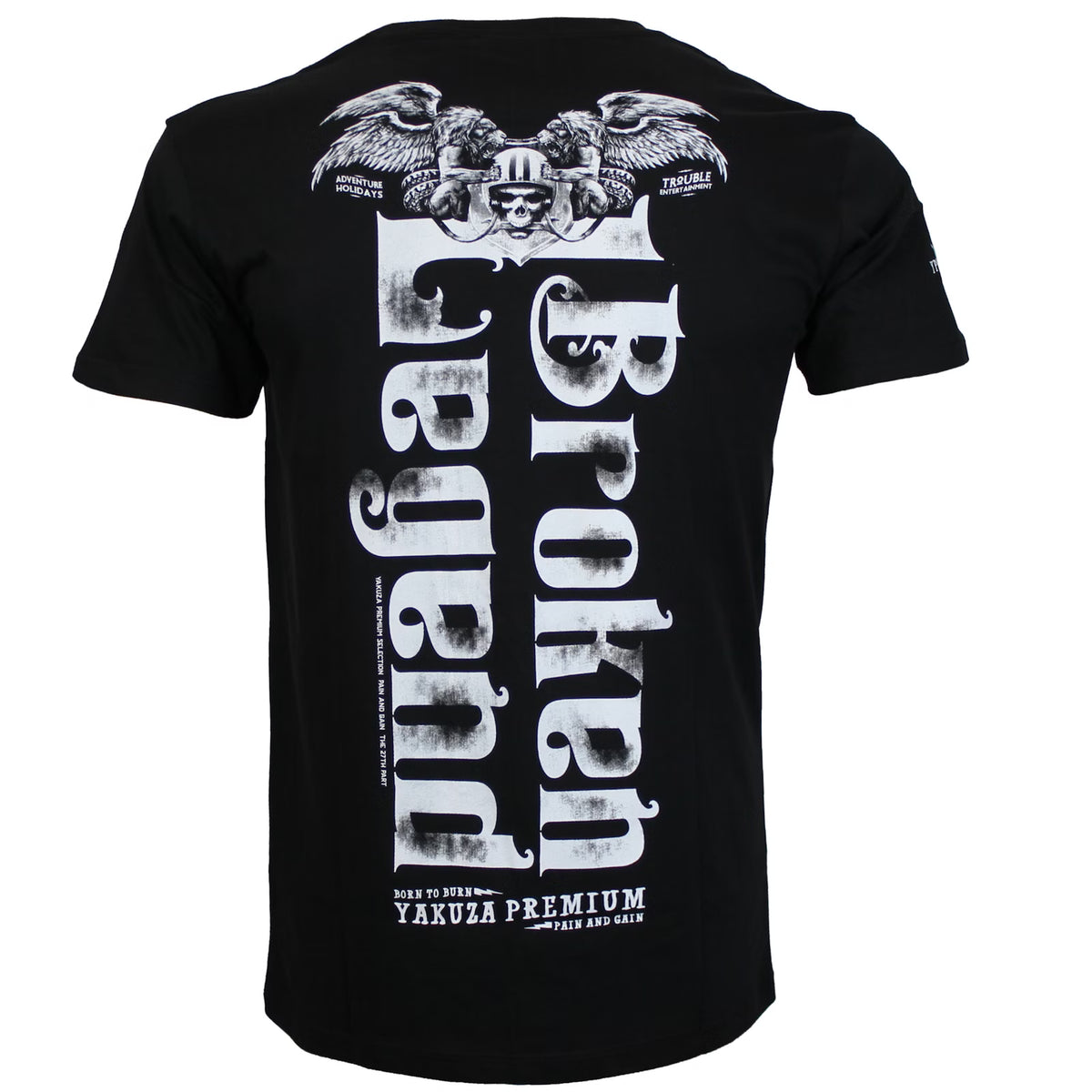 Yakuza Premium T-Shirt 3912 Schwarz – körperbetont