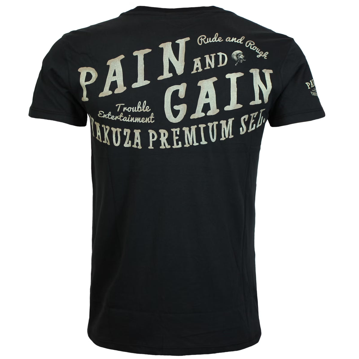 Yakuza Premium T-Shirt 3901 Schwarz – körperbetont, Baumwollmix