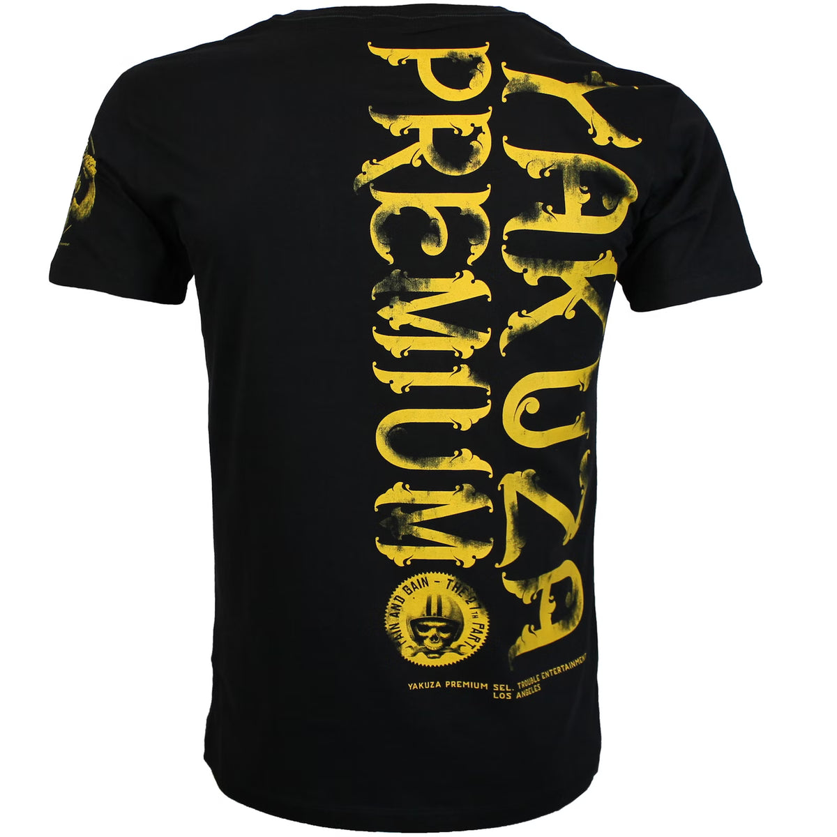 Yakuza Premium T-Shirt 3918 Schwarz – körperbetont